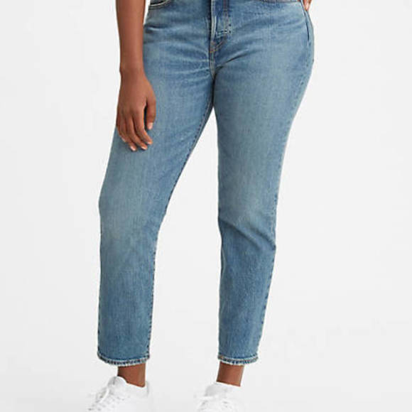 levis wedgie fit ankle jeans